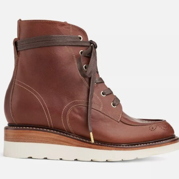 The Office of Angela Scott Mr Ryan Wedge Chukka Boot Cognac Size 39.5